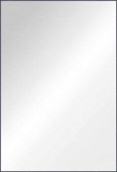 Зеркало в алюминиевой раме 00 Premium Черный Глянец Браш